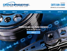 Tablet Screenshot of datachasers.com
